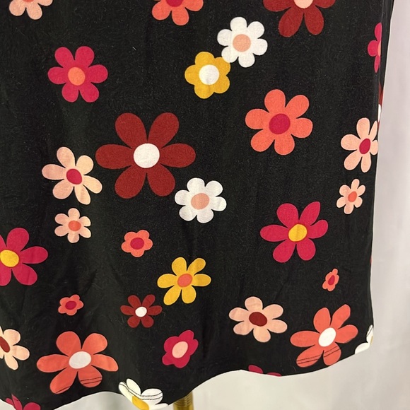 NWT No Boundaries Multicolor Floral Print Button Front Shirt Dress - Picture 15 of 16